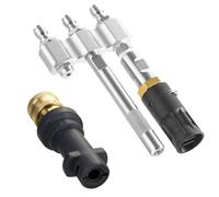 M MINGLE M5 Twist Pressure Washer Nozzle, 3-in-1 Long Range Jet Wash Nozzle with Adpater, Compatible with Karcher K Series, K2, K3, K4, K5, K6, K7, 1/4 Inch Quick Connect, 3-7 GPM