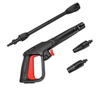 M MINGLE Pressure Washer Gun Replacement for Bosch AQT, Jet Washer Gun with 16.5 inch Extension Lance, Turbo Nozzle and Adjustable Nozzle, 2175 PSI(150 bar)