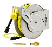 M MINGLE Retractable Pressure Washer Reel, Compatible with Karcher K2-K7