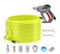 M MINGLE Sewer Jetter Kit for Pressure Washer 200 FT