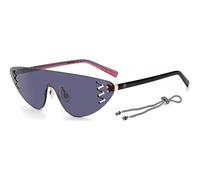 Missoni Woman MMI 0001/S 807/IR Sunglasses Plastic Black Grey Geometric Normal