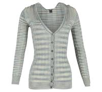 M Missoni Women's Preloved Knitted Buttoned Cardigan Sweater in Cotton | Size: 42