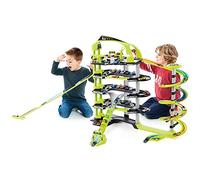 M MOLTO Super 5-storey children's car parking garage with accessories, 24 parking spaces, toy motorway, children's toy + 3 years, garage cars