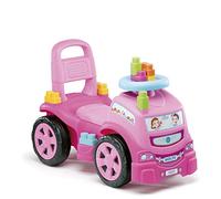 M MOLTO Truck Ride-On 3 x 1 Pink with 10 Blocks