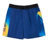 (M, Monaco Blue Holmes) Quiksilver Kids Everyday Holmes Volley 16" Swim Shorts