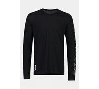 M Mons Royale Mens Temple Merino Air-Con Tech Top Black Size