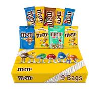 M&M's Assorted Halloween Chocolate Hamper Gift Box | Individually Wrapped Treats, Ideal For Halloween Parties, Trick Or Treat Candy, Peanut And Crispy Assortment, Spooky Gift Box
