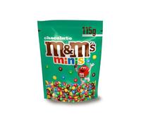 M&M'S Minis Chocolate Bag, Milk Chocolate, 115g, Ideal as Party bag fillers, Chocolate Snacks or in a Chocolate Hamper