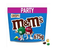 M&M'S Crispy Milk Chocolate Party Bulk Bag, Chocolate Gift & Movie Night Snacks, 850g