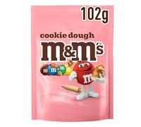M&M's Cookie Dough Pouch 102g, Bag of Delicious M&M's Mini Chocolates with Cookie Dough, Sweet Treats for Sharing & Movie Nights