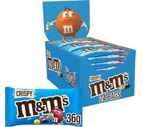 MMs Crispy Pieces + Milk Chocolate Bag 36g (Pack of 24) 100529