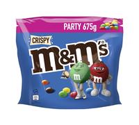 M&M'S Crispy Chocolate Candy With Crisp Rice Center, Milk Chocolate 675g