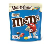 M&M's Crispy Chocolate More to Share Pouch Bag 187g