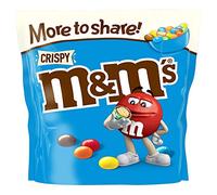 M&M's Crispy Chocolate Pouch, Chocolate Gifts & Movie Night Snacks, 246 g