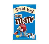 M&M's Crispy Milk Chocolate Bites Treat Bag 77g