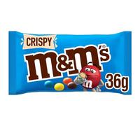 MMs Crispy Pieces + Milk Chocolate Bag 36g (Pack of 24) 100529