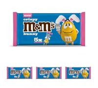 M&M's Crispy Multipack Chocolate Easter Bunny 5 x 29g (Pack of 4)