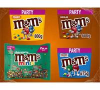 M&M's Funsize and Bulk Bag Bundle - Funsize Minis - Chocolate - Peanut - Crispy | Ideal for Halloween Trick & Treat Bowls, Birthday Party Treats & Office Sharing