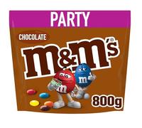 M&Ms Chocolate Bag, Milk Chocolate, 800 gm Party Bag, Bulk Chocolate, Ideal as a Chocolate Gift, Chocolates Snacks and Sharing Chocolate