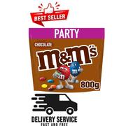 M&M's Milk Chocolate Party Bulk Snack Bag 800g Large