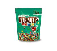 M&M'S Minis Chocolate Bag, Milk Chocolate, 115g, Ideal as Party bag fillers, Chocolate Snacks or in a Chocolate Hamper