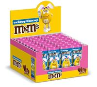 M&Ms Minis Milk Chocolate Crispy Bunny Bulk Pack - 32 x 29g Milk Chocolate Bunnies with Creamy Filling, Crispy Pieces & M&M Milk Chocolate Minis - Bulk Easter Treats & Milk Chocolate bulk gift