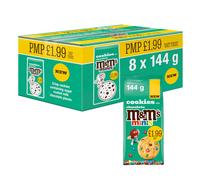 M&M's Minis Cookies with Chocolate 144g (Pack of 8)