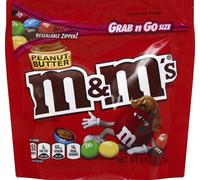 M&M's Peanut Butter Grab & Go Chocolate Candies - 5oz /141.8g