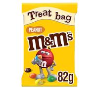 M&M's Peanut Chocolate Treat Bag - Pack of 16 x 82G