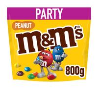 M&M's Peanut Chocolate Party Bulk Bag, Chocolate Gifts & Movie Night Snacks, 1kg