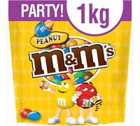 M&M'S Peanut Milk Chocolate Party Bulk Bag, 1kg