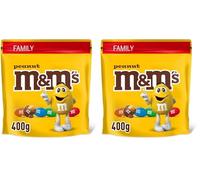 M&M's Peanut pouch 400g, Packaging May Vary (Pack of 2)