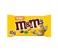 M&M's Peanut Single Chocolate, 24 x 45 g