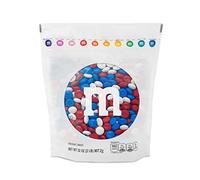 M&M'S Pre Printed Patriotic Milk Chocolate Candy - 2lb Candy in Resealable Bag Perfect for 4th of July Parties, Patriotic Celebrations, Election Parties and Homemade