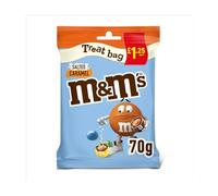 M&M's Salted Caramel Chocolate Treat Bag 70g x 16 Bags