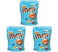 M&M'S Salted Caramel & Milk Chocolate Bag, 176g (Pack of 3)