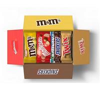 M&M's, Snickers & More, Mixed Chocolate Bar Variety Bulk Box, Chocolate Gift 1.3kg