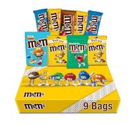 M&M's Variety Chocolate Hamper Gift Box | Peanut | Crispy | Salted Caramel | Chocolate | Mini's | Gift for Him and Her, Perfect for Birthday, Thank You or Celebration Gifts