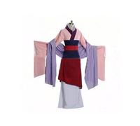 (M) Mulan Traditional Dress Party Cosplay Costume Full Set