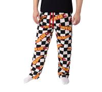 (M, Multicoloured) Hot Wheels Mens Checkerboard Logo Lounge Pants