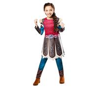 (M, Multicoloured) How To Train Your Dragon Childrens/Kids Astrid Hofferson Battlesuit Costume Dress