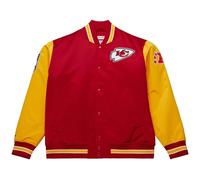 M&N Heavyweight Satin Jacket NFL Kansas City Chiefs