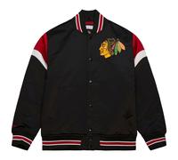 M&N Heavyweight Satin Jacket NHL Chicago Blackhawks