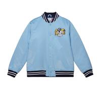 M&N Heavyweight Satin Varsity Jacket - North Carolina