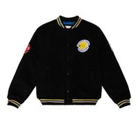 M&N Heavyweight Wool Varsity Jacket - Golden State Warriors - L