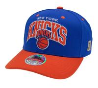 M&N Stretch Snapback Classic Red Cap - New York Knicks - One Size