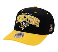 M&N Stretch Snapback Classic Red Cap - Pittsburgh Penguins - One Size