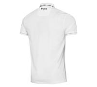 (M, Natural) Hugo Boss Mens Paul Pro 4-Way Stretch Wicking Golf Polo Shirt