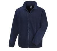 (M, Navy Blue) Result Mens Core Fashion Fit Outdoor Fleece Jacket