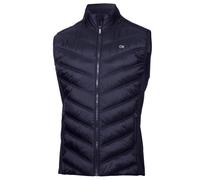 (M, Navy) Calvin Klein Mens Frontera Moisture Wicking Full Zip Hybrid Golf Gilet